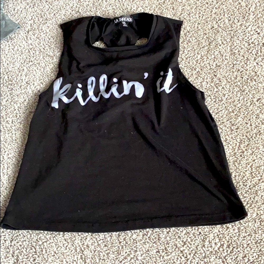 Size xsmall “killin it” tank